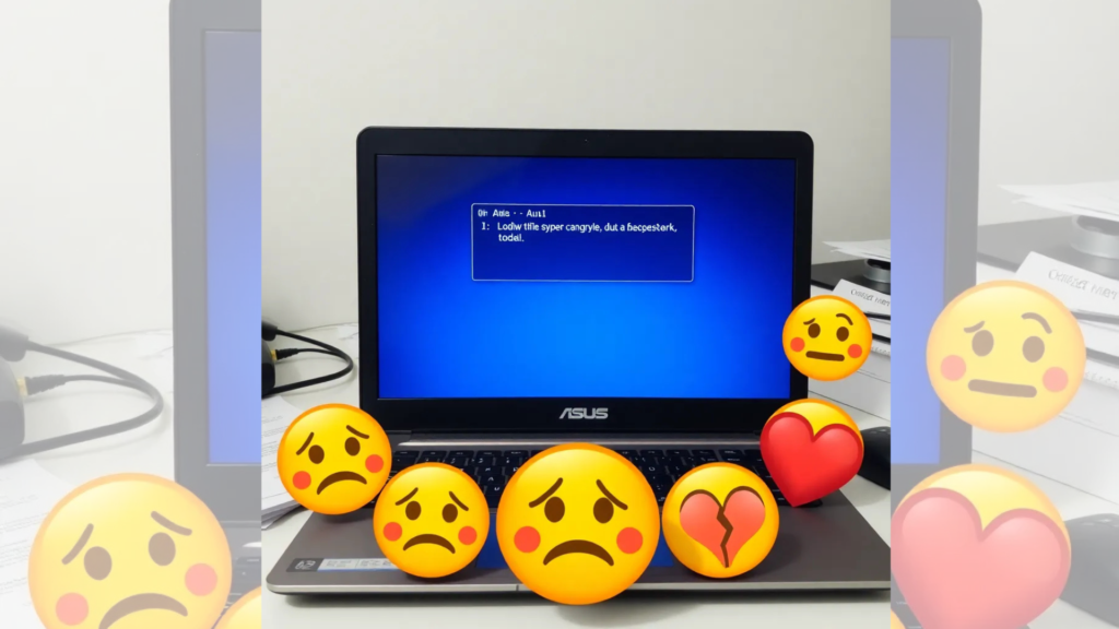 Laptop Asus eror