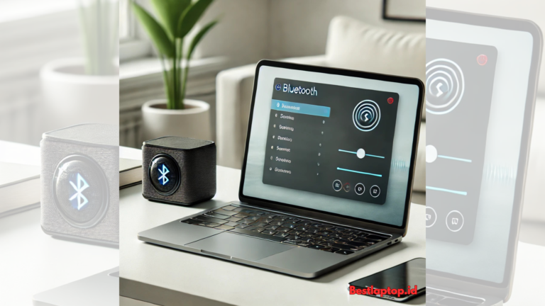 cara menghubungkan laptop ke speaker bluetooth