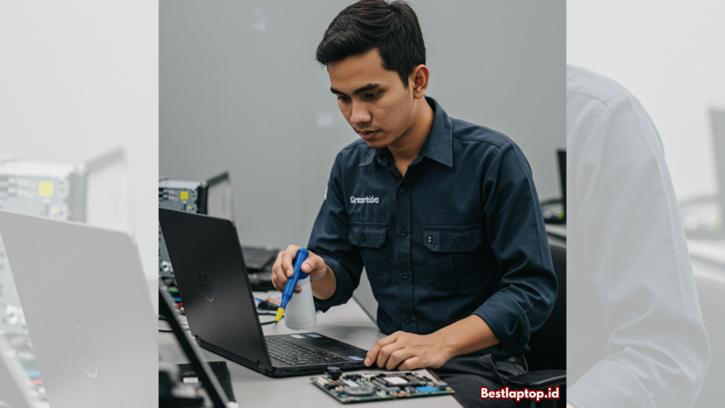 Bersihkan Debu Laptop