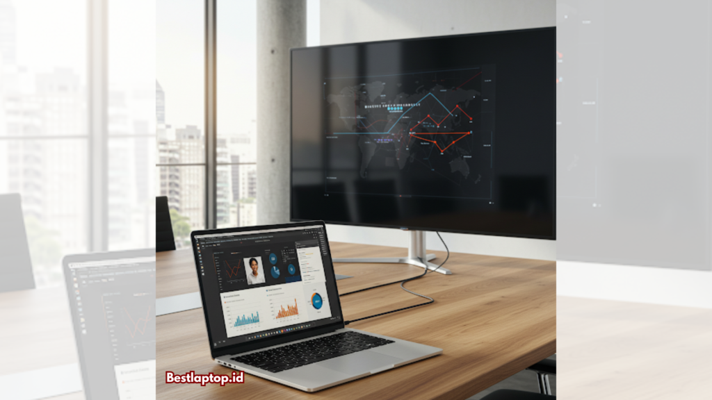 Laptop ke Smart TV Samsung