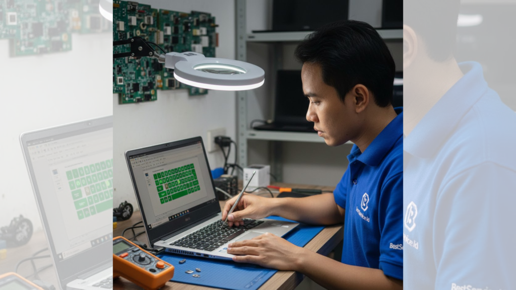 keyboard laptop berfungsi sebagian